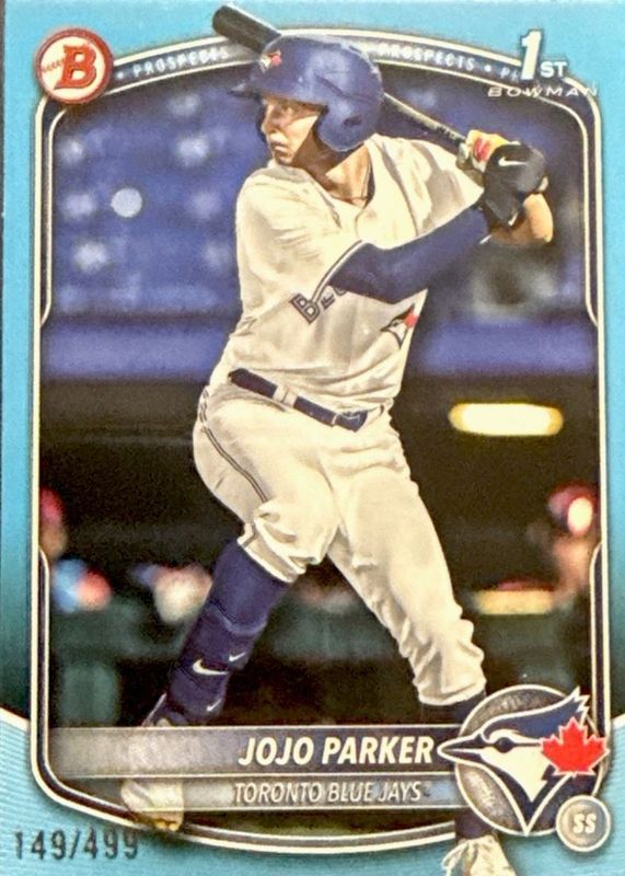 2025 Bowman Draft #BD-40 Sky Blue Border /499 (1st)
