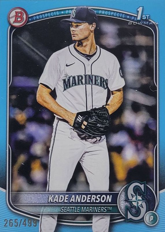 2025 Bowman Draft #BD-194 Sky Blue Border /499 (1st)