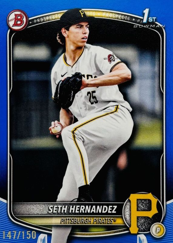 2025 Bowman Draft #BD-10 Blue Border /150 (1st)