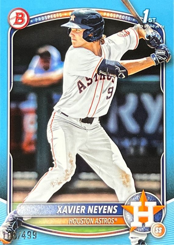 2025 Bowman Draft #BD-2 Sky Blue Border /499 (1st)