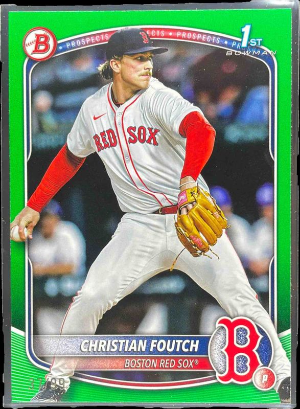 2025 Bowman Draft #BD-127 Green Border /99