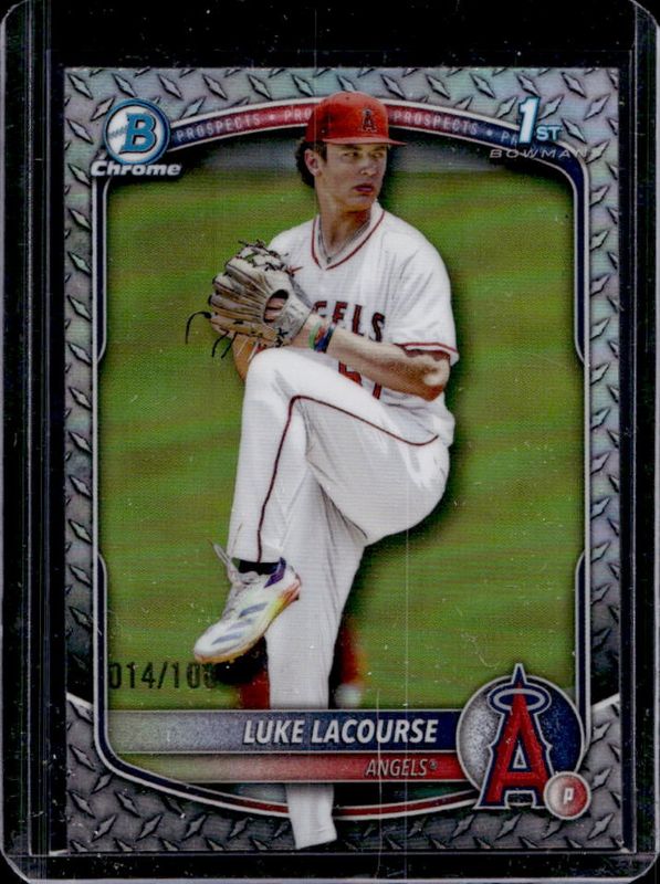 2025 Bowman Draft #BDC-123 Chrome - Steel Metal Refractor /100