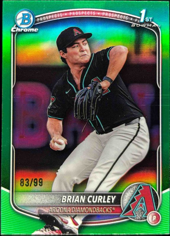 2025 Bowman Draft #BDC-170 Chrome - Green Refractor /99