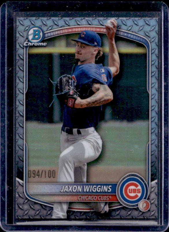 2025 Bowman Draft #BDC-173 Chrome - Steel Metal Refractor /100