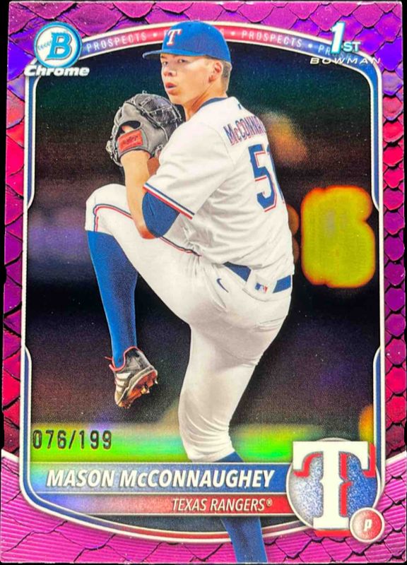 2025 Bowman Draft #BDC-117 Chrome - Fuchsia Reptilian Refractor /199