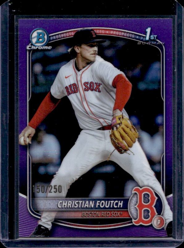 2025 Bowman Draft #BDC-127 Chrome - Purple Refractor /250