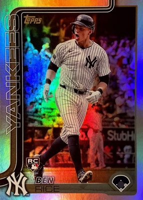 2025 Topps #337 Rainbow Foil