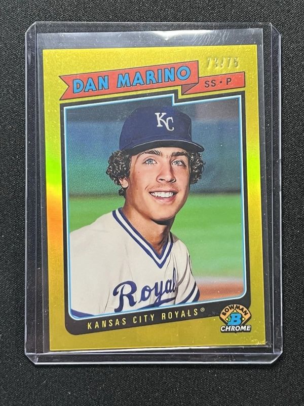 2025 Bowman Draft #1 Dream Draft Pick - Yellow Refractor /75