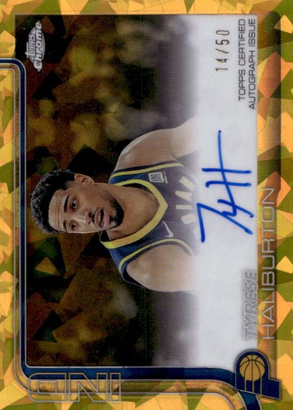 2025 Topps Chrome Sapphire Edition #TCA-TH Autographs - Gold /50