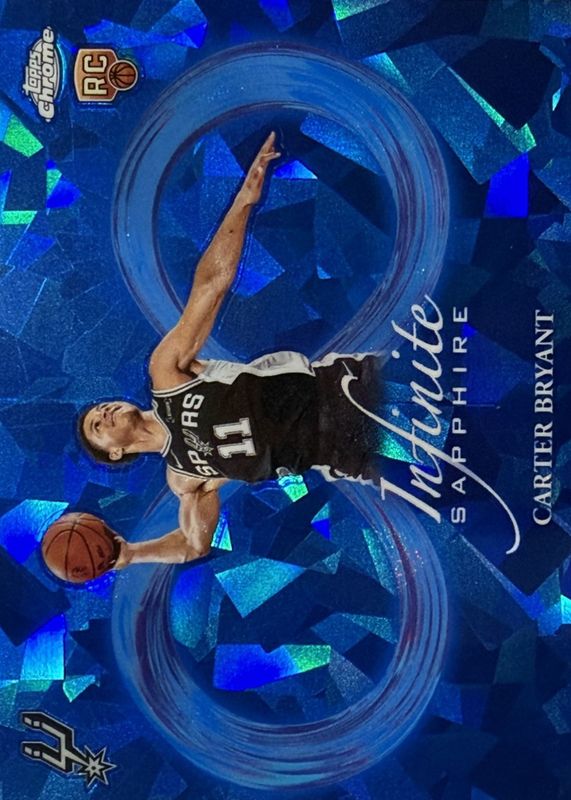2025 Topps Chrome Sapphire Edition #IS-18 Infinite Sapphire /(SSP)