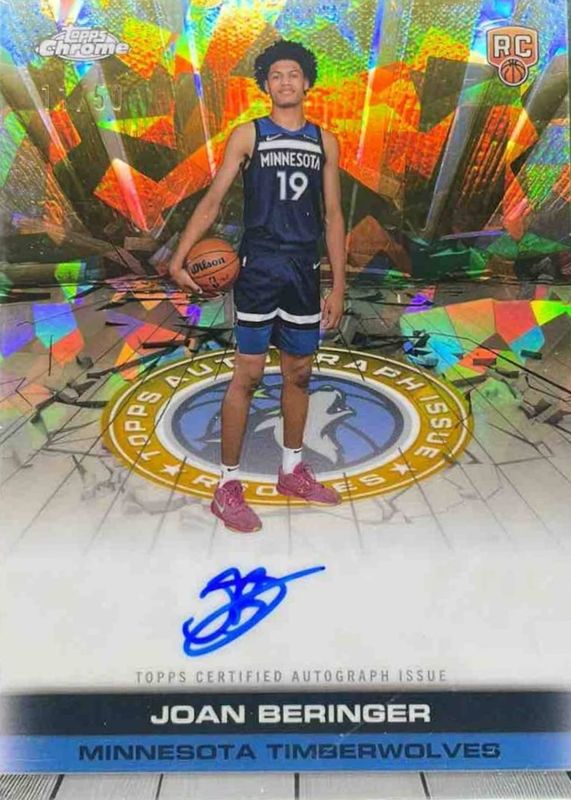 2025 Topps Chrome Sapphire Edition #TAIR-JB Topps Certified Autographs Issue Rookies - Gold /50