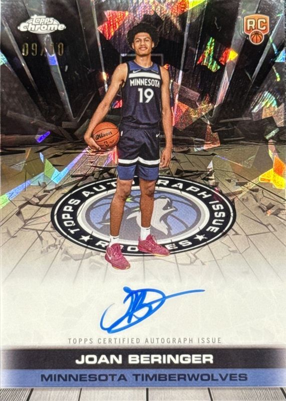 2025 Topps Chrome Sapphire Edition #TAIR-JB Topps Certified Autographs Issue Rookies - Black /10