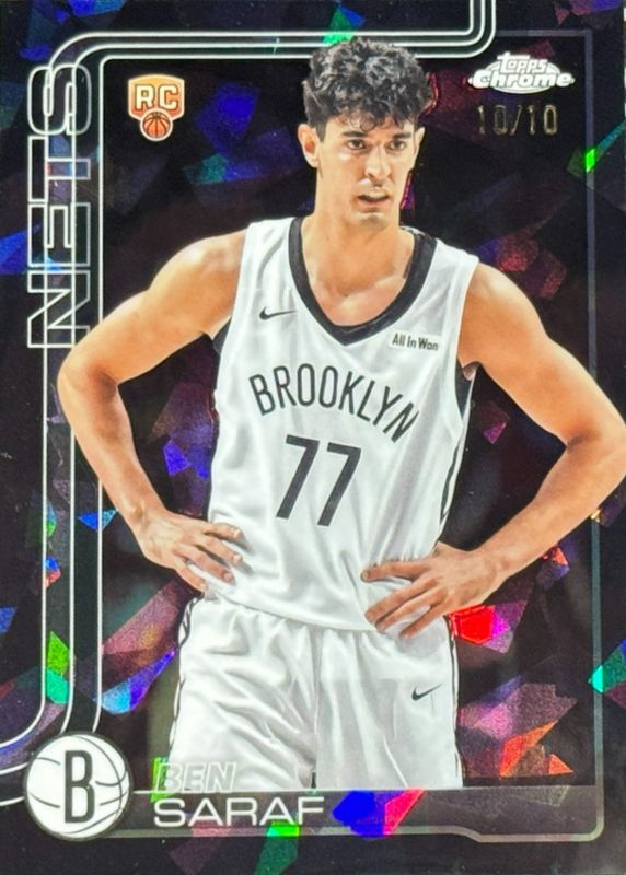 2025 Topps Chrome Sapphire Edition #276 Black /10