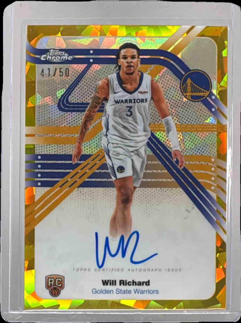 Will Richard 2025 Topps Chrome Sapphire Edition #TCAR-WIR Rookie ...