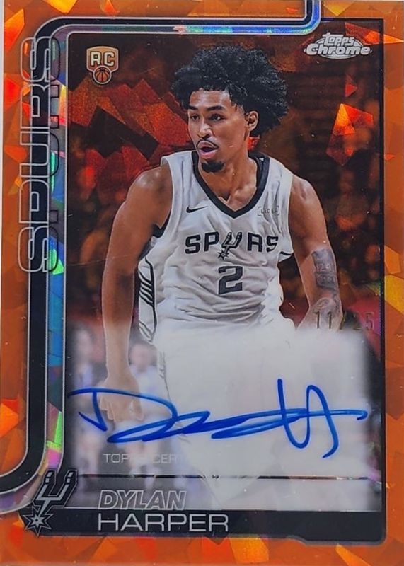 Dylan Harper 2025 Topps Chrome Sapphire Edition #TCAR-DH Rookie