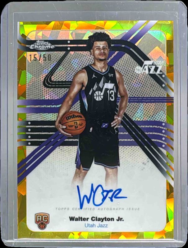 2025 Topps Chrome Sapphire Edition #NS-WCJ Next Stop Signatures - Gold /50