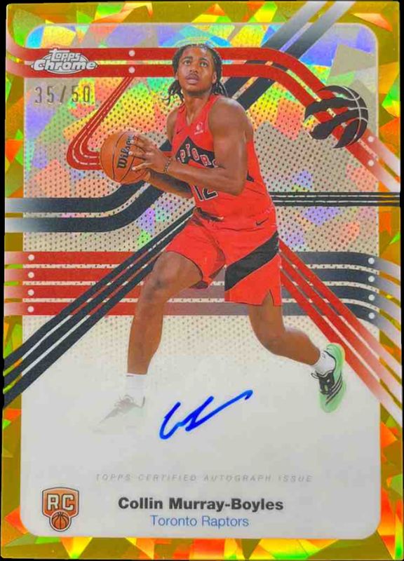Collin Murray-Boyles 2025 Topps Chrome Sapphire Edition #NS-CMB Next ...