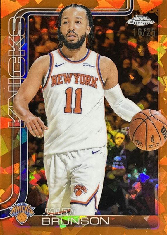 2025 Topps Chrome Sapphire Edition #101 Orange /25