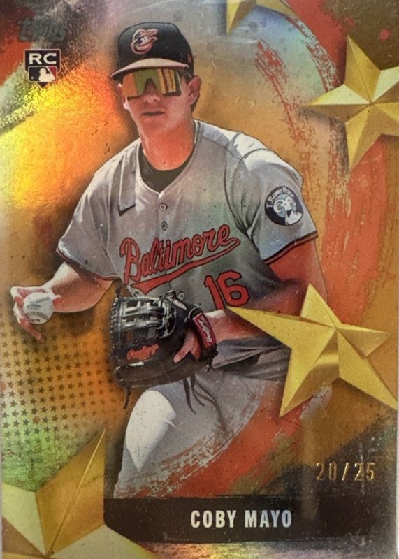 Coby Mayo 2025 Topps #20 Orange Rainbow /25 Price Guide - Sports Card ...