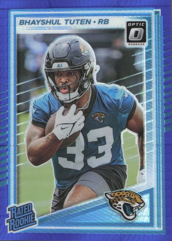 2025 Optic #272 Blue Hyper