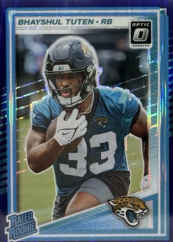 2025 Optic #272 Purple Shock