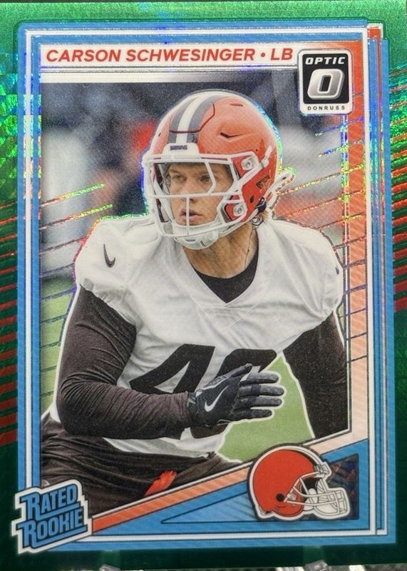 2025 Optic #217 Green Hyper