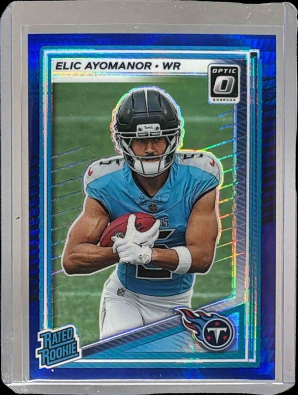 2025 Optic #235 Blue Hyper