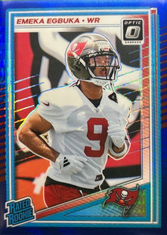 2025 Optic #265 Blue Hyper