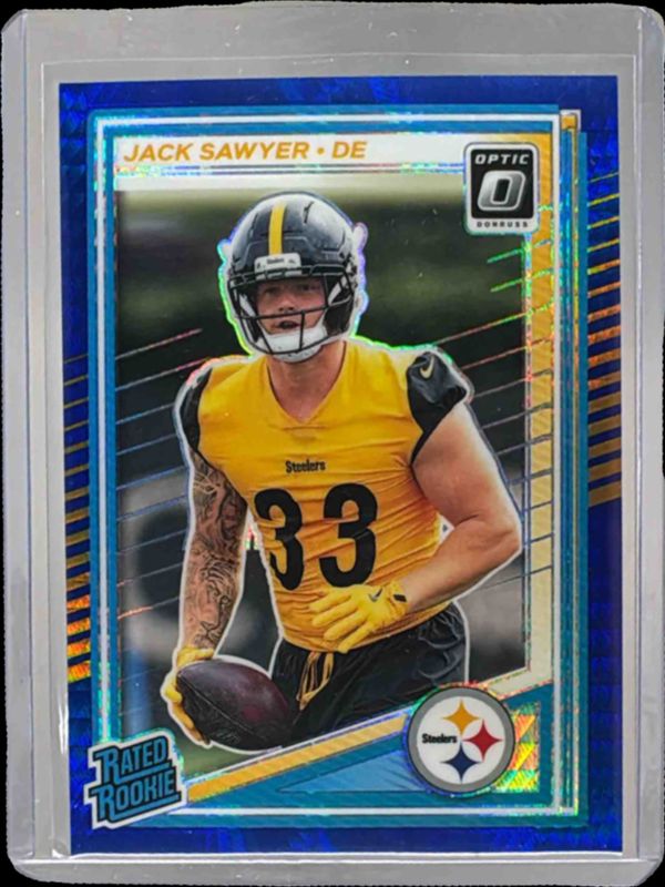 2025 Optic #220 Blue Hyper