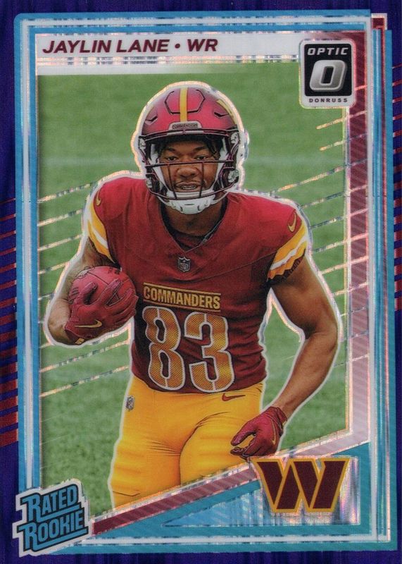 2025 Optic #249 Purple Shock