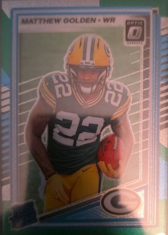 Matthew Golden 2025 Optic #205 Jazz /(SSP) Price Guide - Sports