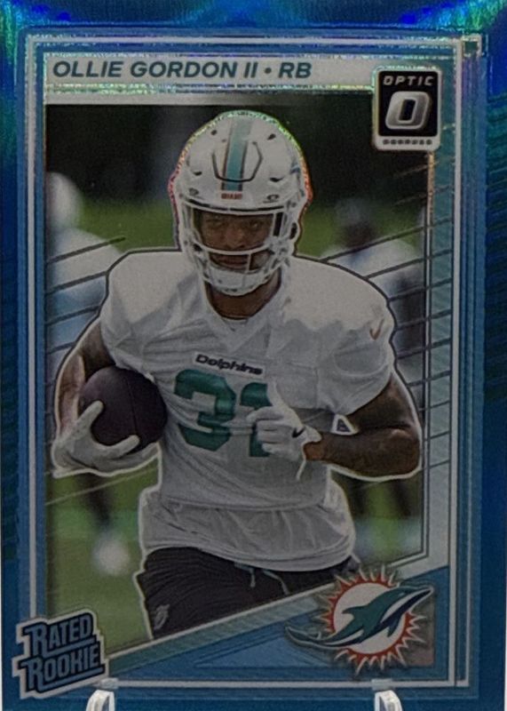 2025 Optic #218 Aqua /349