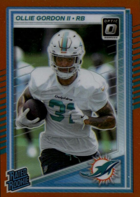 2025 Optic #218 Orange /299