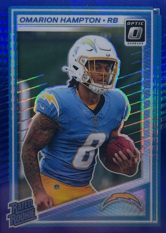 2025 Optic #212 Blue Hyper