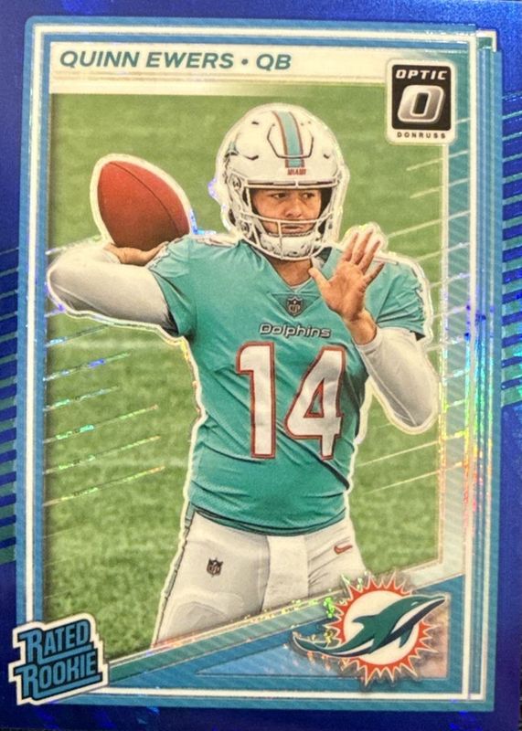 2025 Optic #213 Blue Hyper