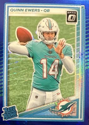 2025 Optic #213 Blue Hyper