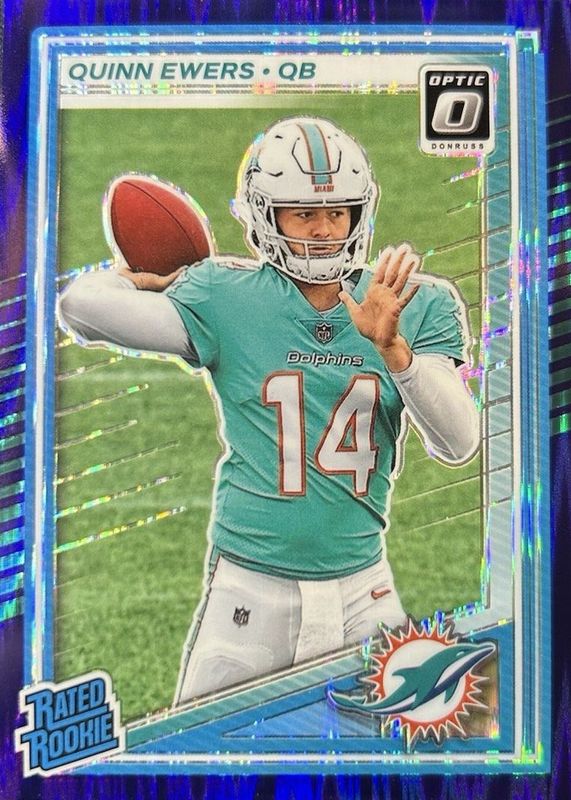 2025 Optic #213 Purple Shock