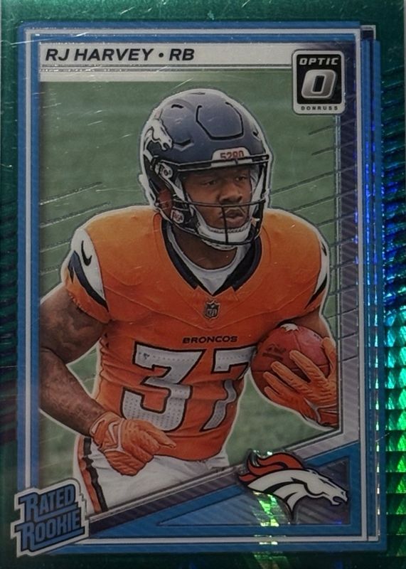 2025 Optic #208 Green Hyper