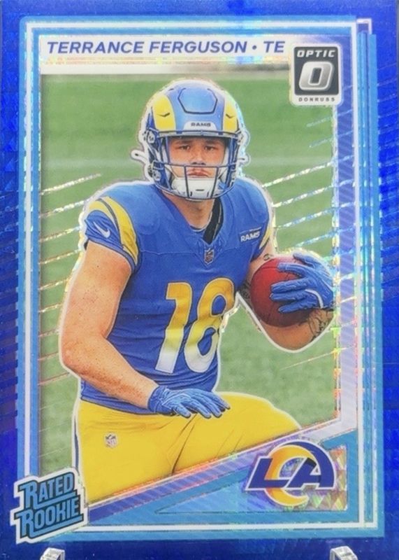 2025 Optic #244 Blue Hyper