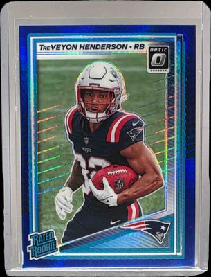 2025 Optic #248 Blue Hyper