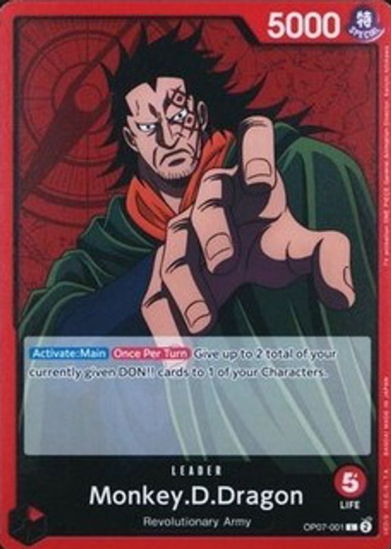 2024 500 Years in the Future #OP07-001 Leader