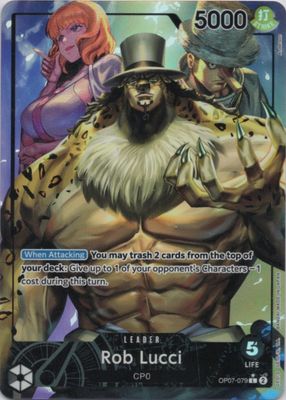 2024 500 Years in the Future #OP07-079 Leader (Alternate Art)