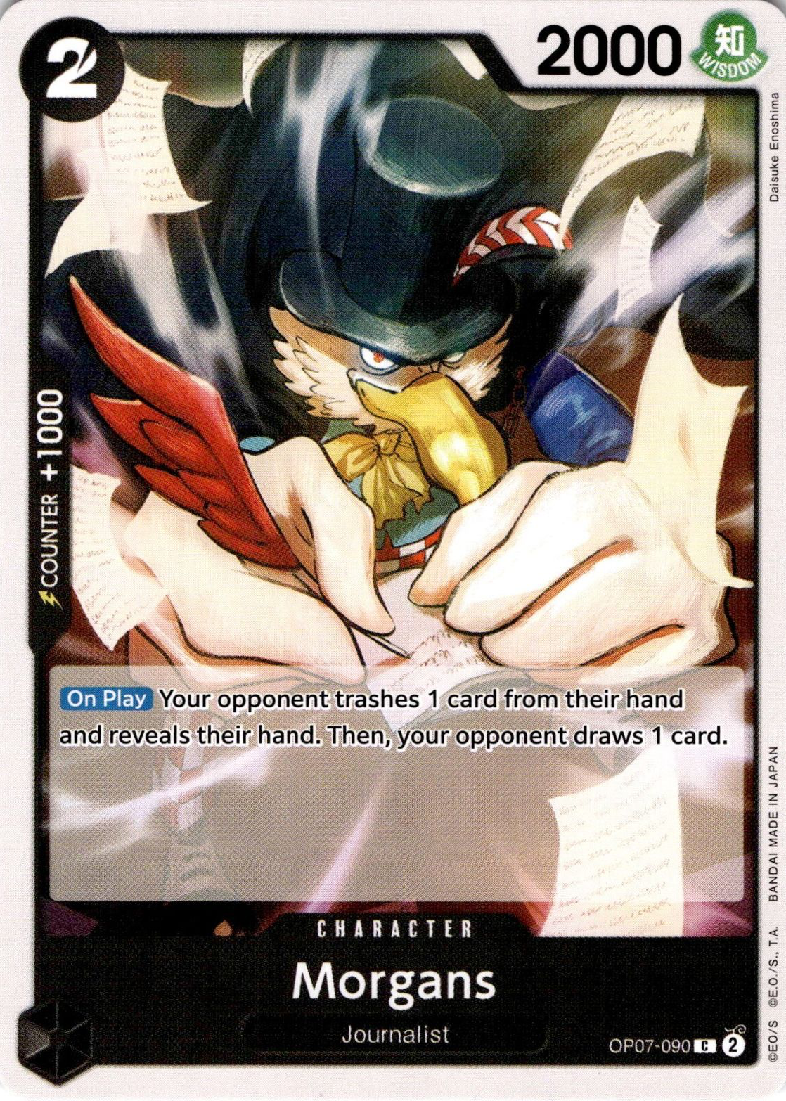 Morgans One Piece Cards Price Guide - Sports Card Investor