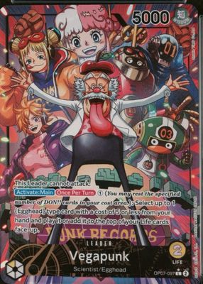 2024 500 Years in the Future #OP07-097 Leader (Alternate Art)