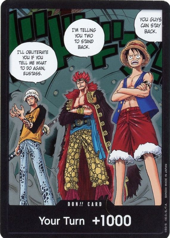 2024 500 Years in the Future Foil (Trafalgar Law, Eustass Kid and Monkey.D.Luffy)