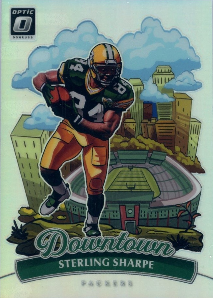 how rare are downtown football cards Donruss Downtown Lamar Jackson Jumbo Oversized Card – Baltimore Ravens –  FootballCollectible.com main image 0