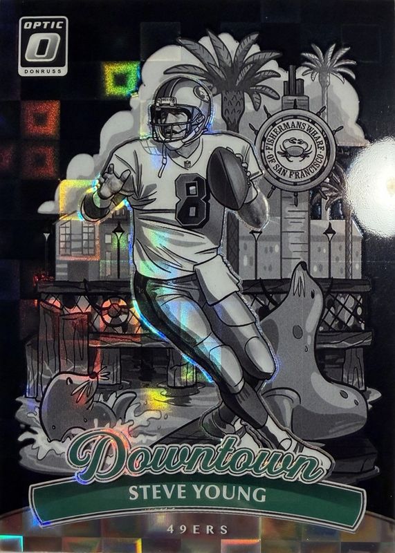 2025 Optic #9 Downtown Legends - Black Pandora /25