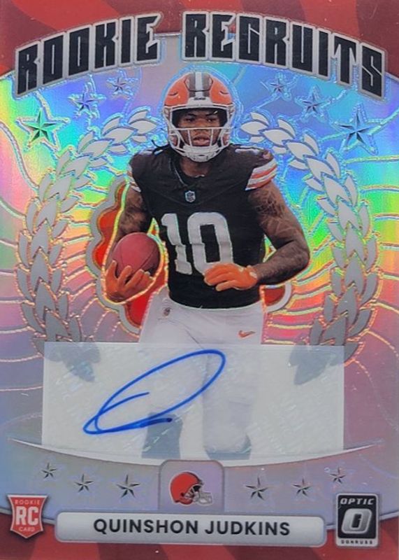 2025 Optic #13 Rookie Recruits Autographs /199