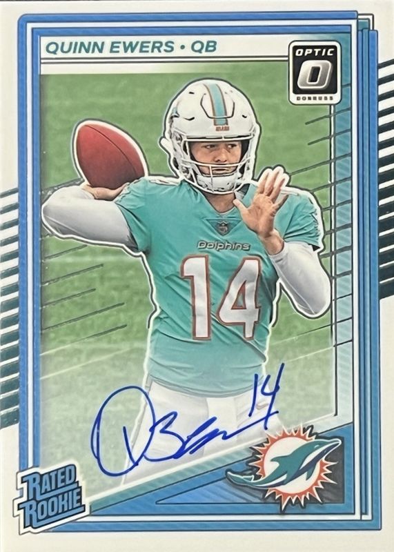 2025 Optic #213 Rated Rookie RPS Autographs /350