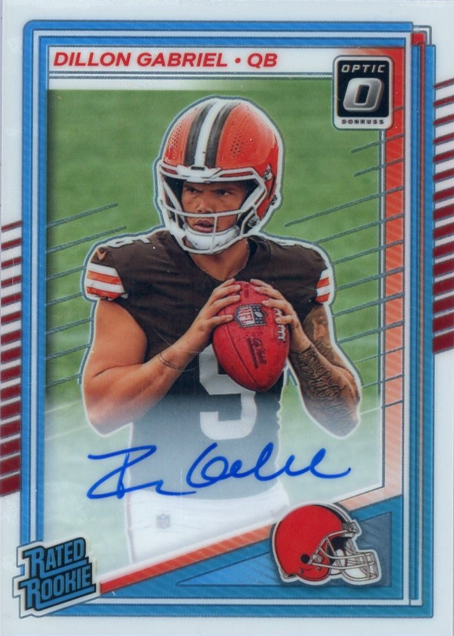 Dillon Gabriel 2025 Optic #263 Rated Rookie RPS Autographs /350 Price ...